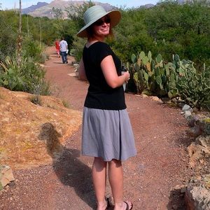 Wallaroo Sydney Diva Sun Hat, Blue/Green/Tan